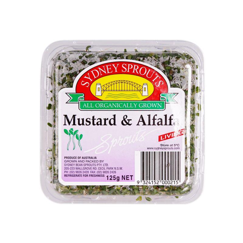 Sydney Sprouts Mustard & Alfalfa Sprouts 125g