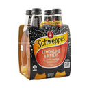 Schweppes Lemon Lime & Bitters Classic Mixers 300ml x 4
