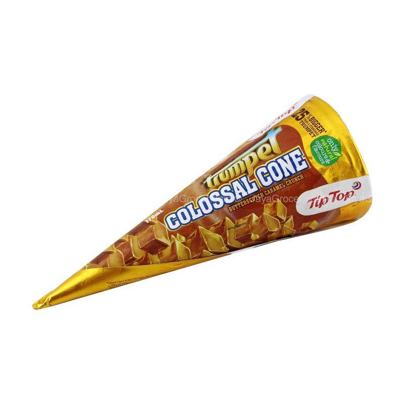 Tip Top Colossal Cone Butterscotch Caramel Crunch 170ml