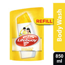 Lifebuoy Lemon Fresh Antibacterial Body Wash Refill Pack 850ml