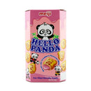 Meiji Hello Panda Strawberry Fun Filled Biscuits Treats 50g