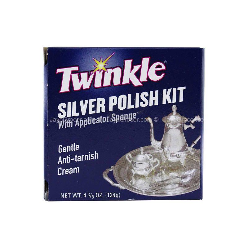 Twinkle Silver Polish Kit with Applicator Sponge 124g
