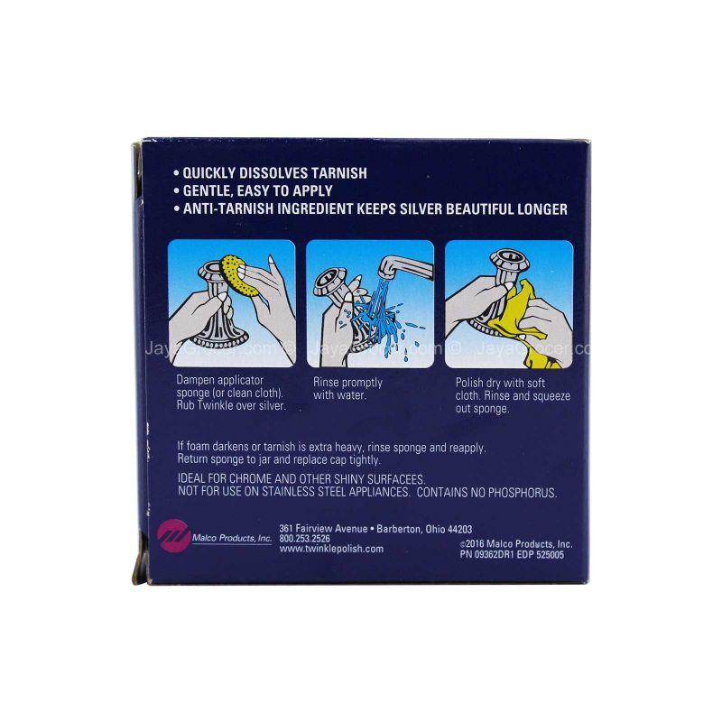 Twinkle Silver Polish Kit with Applicator Sponge 124g