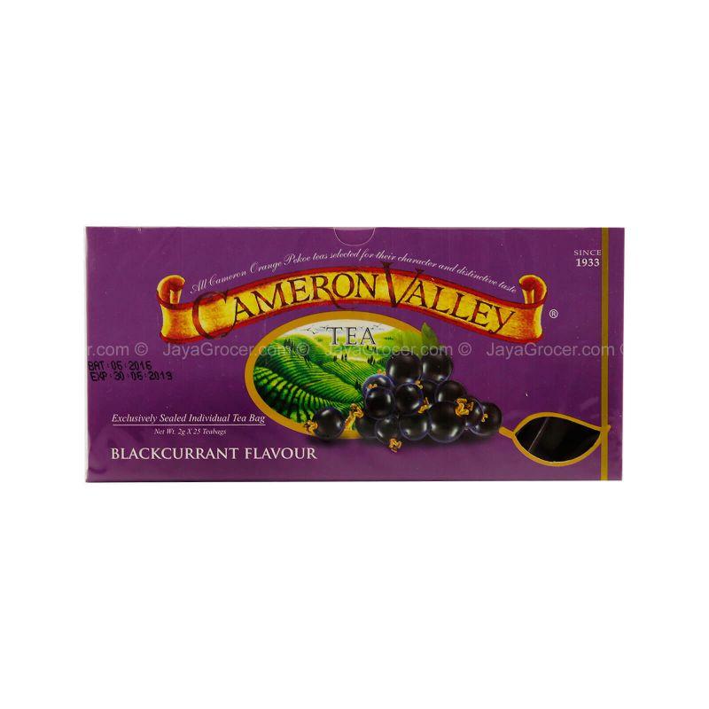 Cameron Valley Blackcurrant Flavour Tea 50g