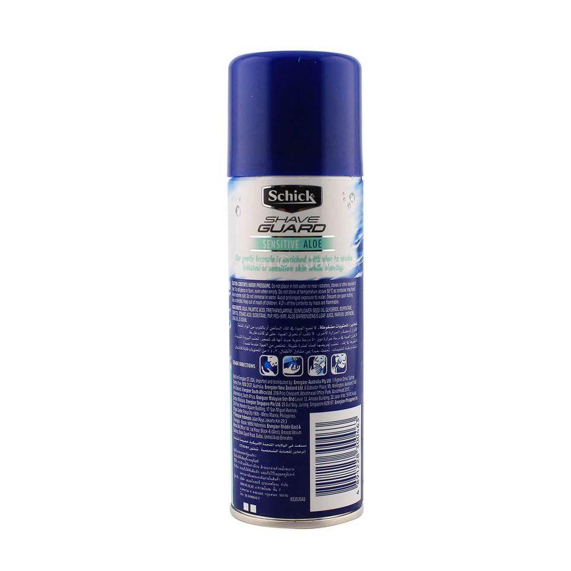 Schick Shave Guard Sensitive Aloe Shaving Foam 200ml