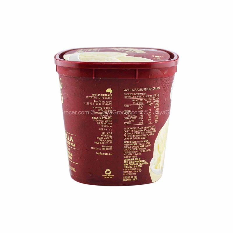 Bulla Creamy Classics Vanilla Real Ice Cream 2L