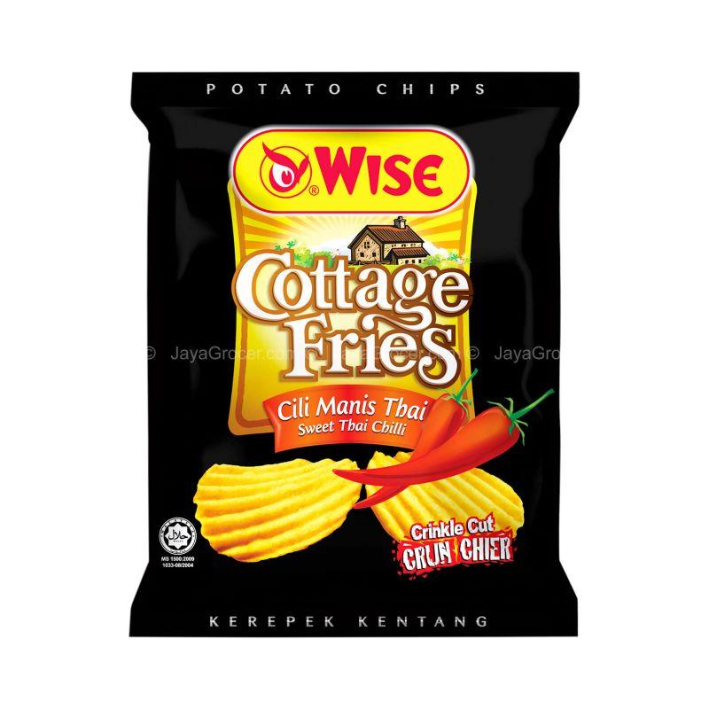 Wise Cottage Fries Sweet Thai Chilli Potato Chips 65g