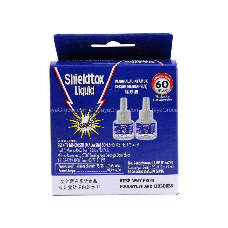 Shieldtox Liquid Mosquito Repellent 45ml x 2