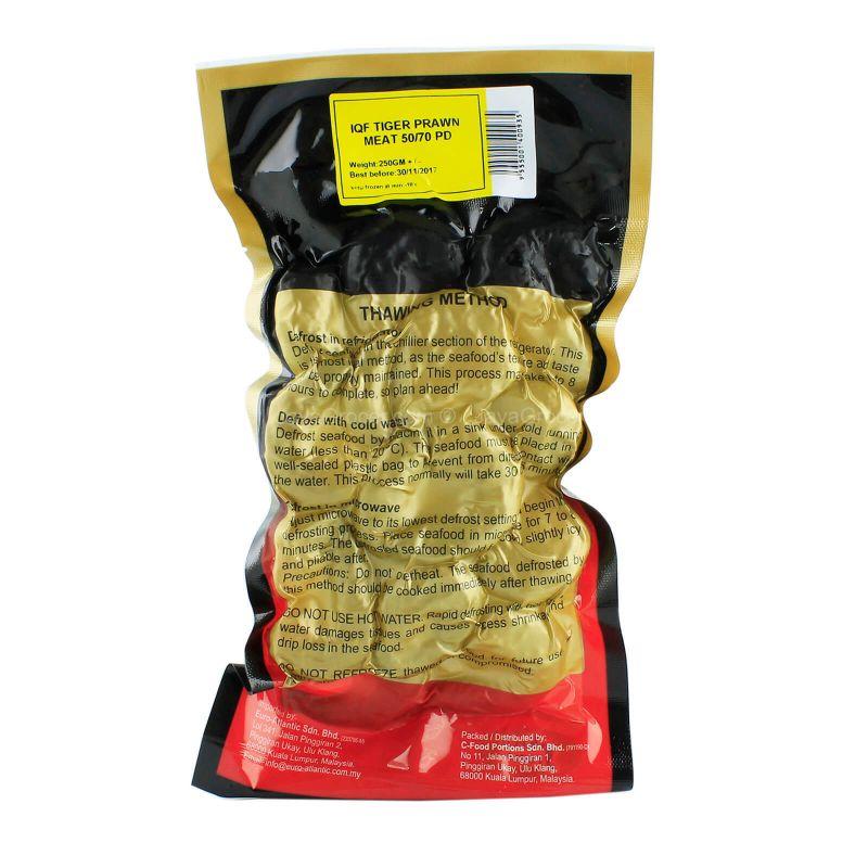 Atlantis IQF Tiger Prawn Meat 50/70 PD 250g