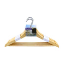 Algo Wooden Hanger with Trousers Bar 5pcs