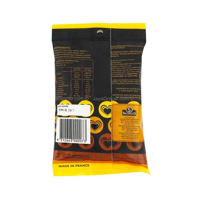 Sugarless Confectionery 99.5% Sugar Free Butterscotch Candy 70g