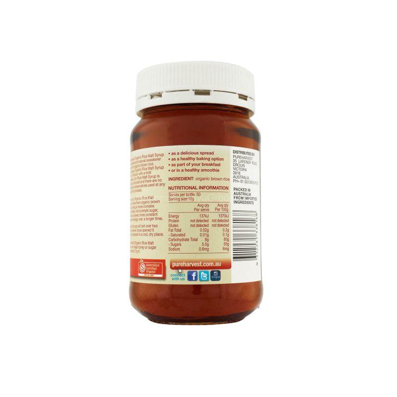 Pureharvest Rice Malt Syrup 500g