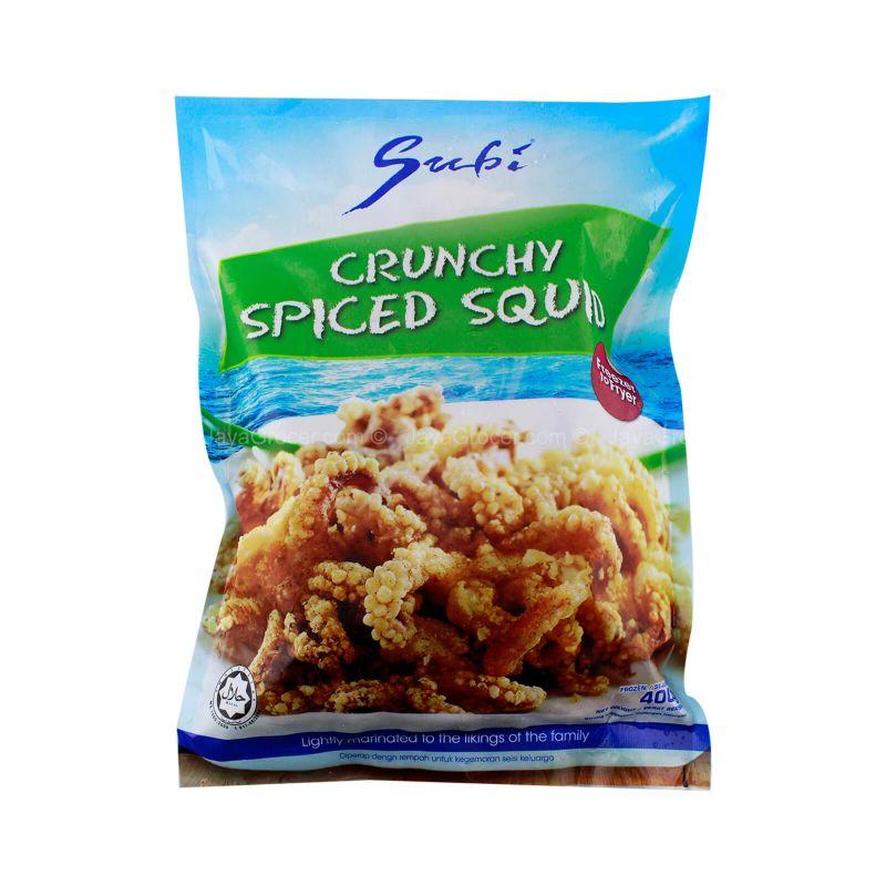 Subi Crunchy Spiced Squid 400g