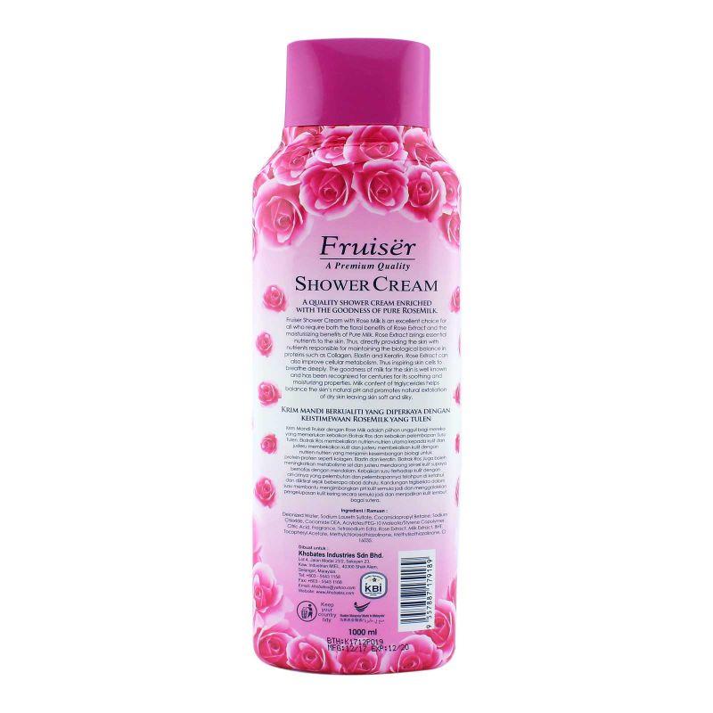 Fruiser Rose Milk Shower Cream 1000ml