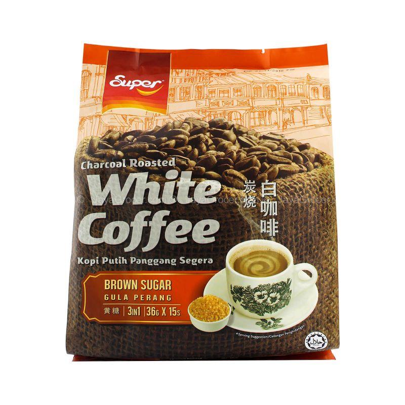 Super Charcoal Roasted White Coffee with Brown Sugar 36g x 15