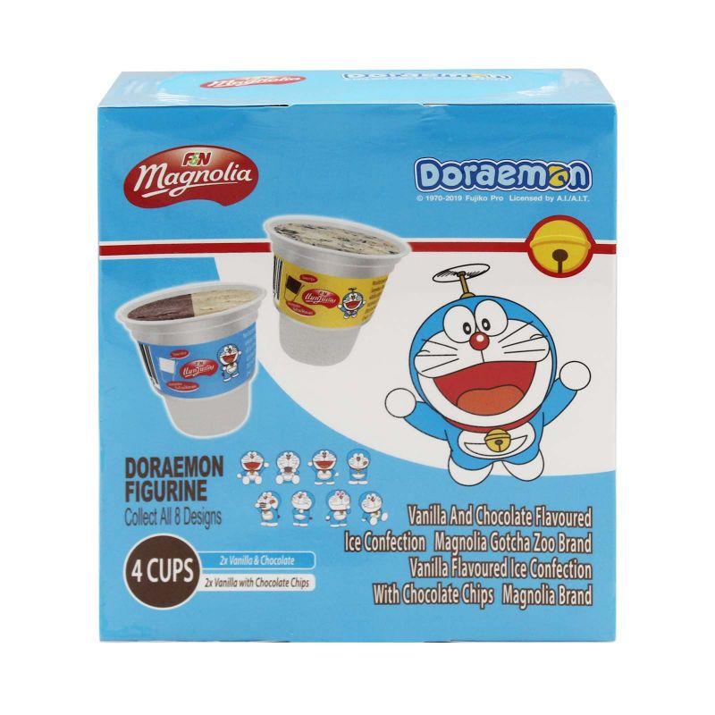 F&N Magnolia Doraemon Ice Cream Cup 70ml x 4