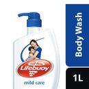 Lifebuoy Mild Care with Milk Cream Antibacterial Body Wash 1L