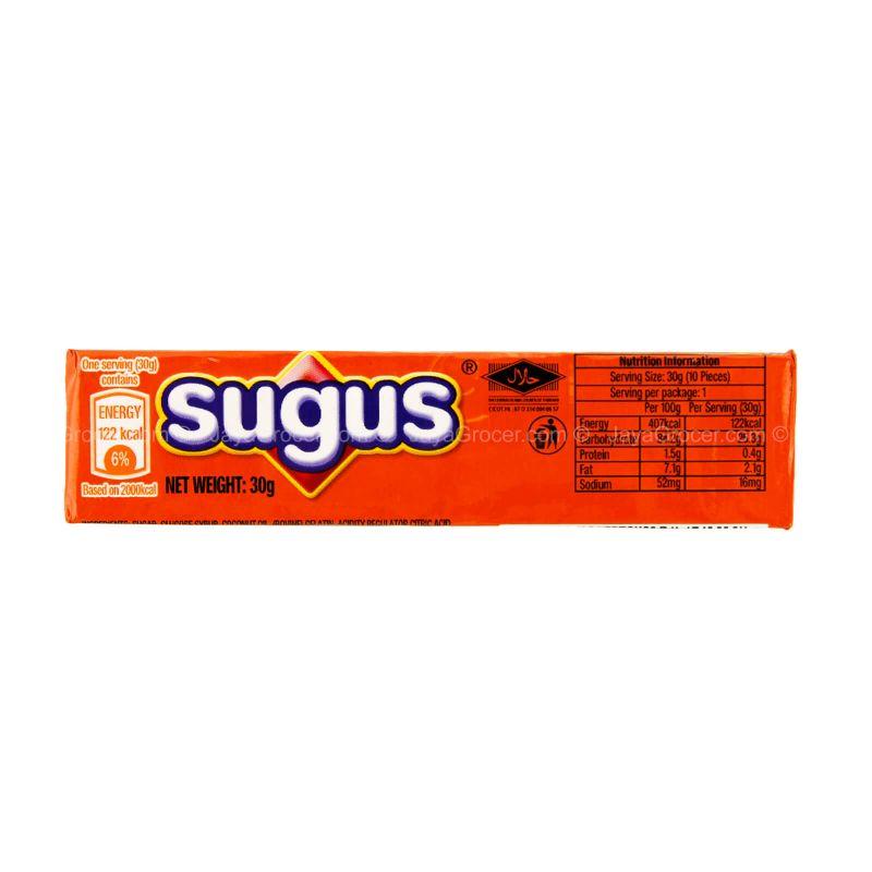 Sugus Orange Flavour Chews 30g