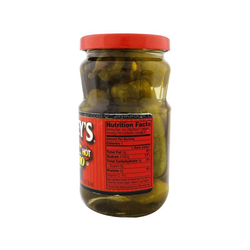 Trappey’s Hot Jalapeno Peppers 355ml