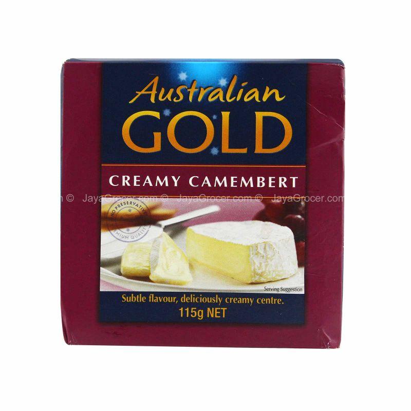 Australian Gold Creamy Camembert Cheese 115g