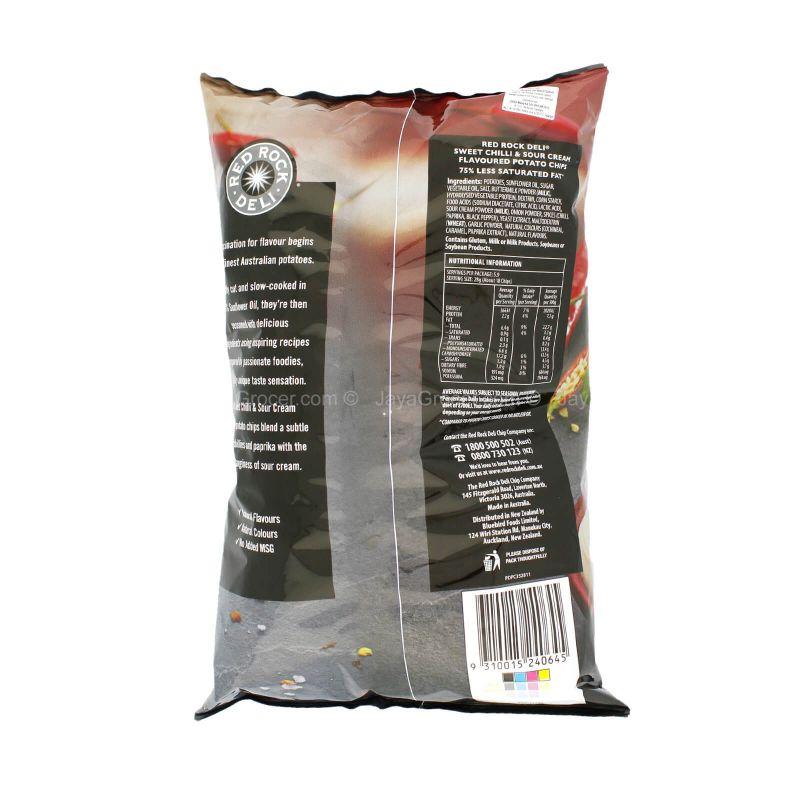 Red Rock Deli Sweet Chilli & Sour Cream Potato Chips 165g