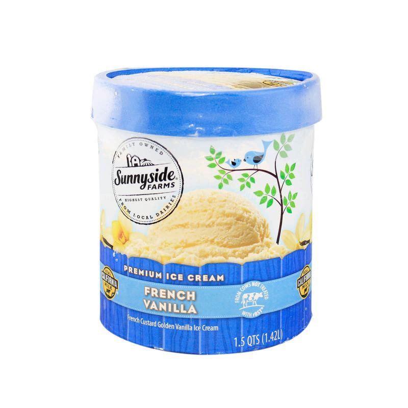 Sunnyside Farms French Vanilla Ice Cream 1.65L