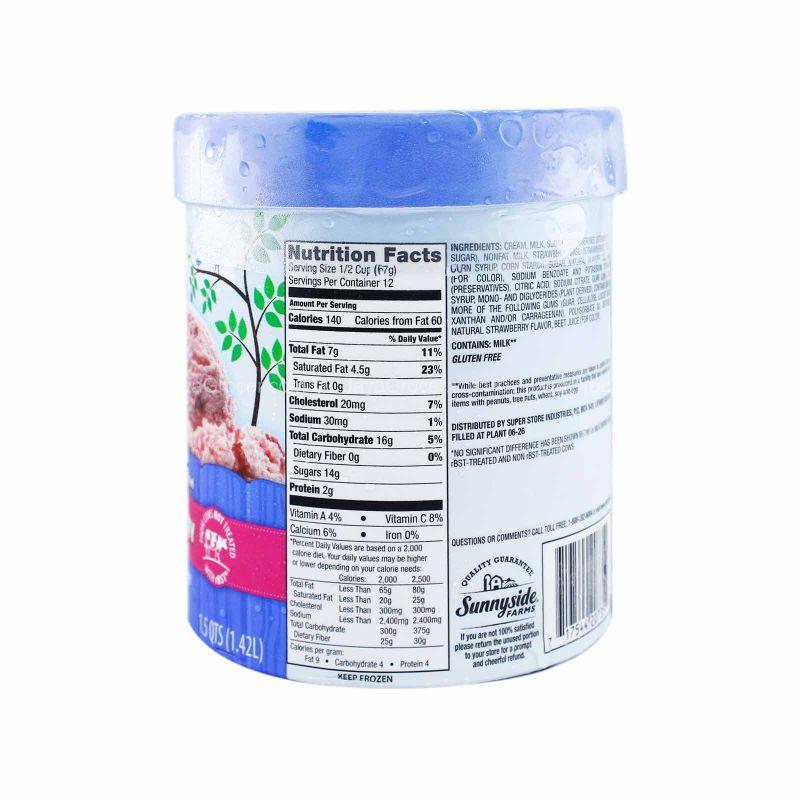 Sunnyside Farms Strawberry Premium Ice Cream 1.42L