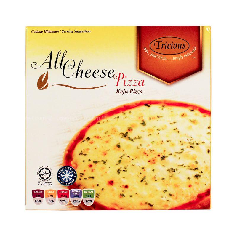 Tricious 6 Inches All Cheese Frozen Pizza 120g