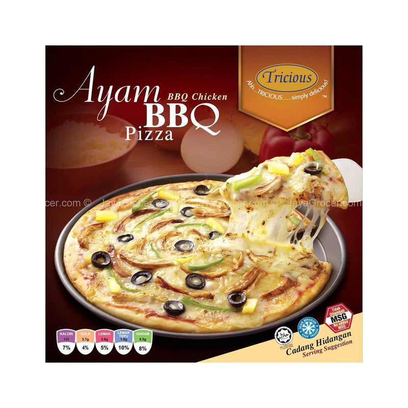 Tricious 9.5” BBQ Chicken Pizza 340g