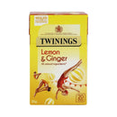 Twinings Lemon & Ginger Tea Bags 30g