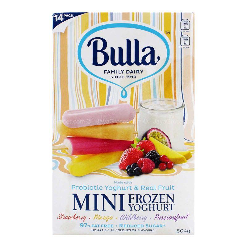 Bulla Mini Frozen Yoghurt Ice Cream 504g