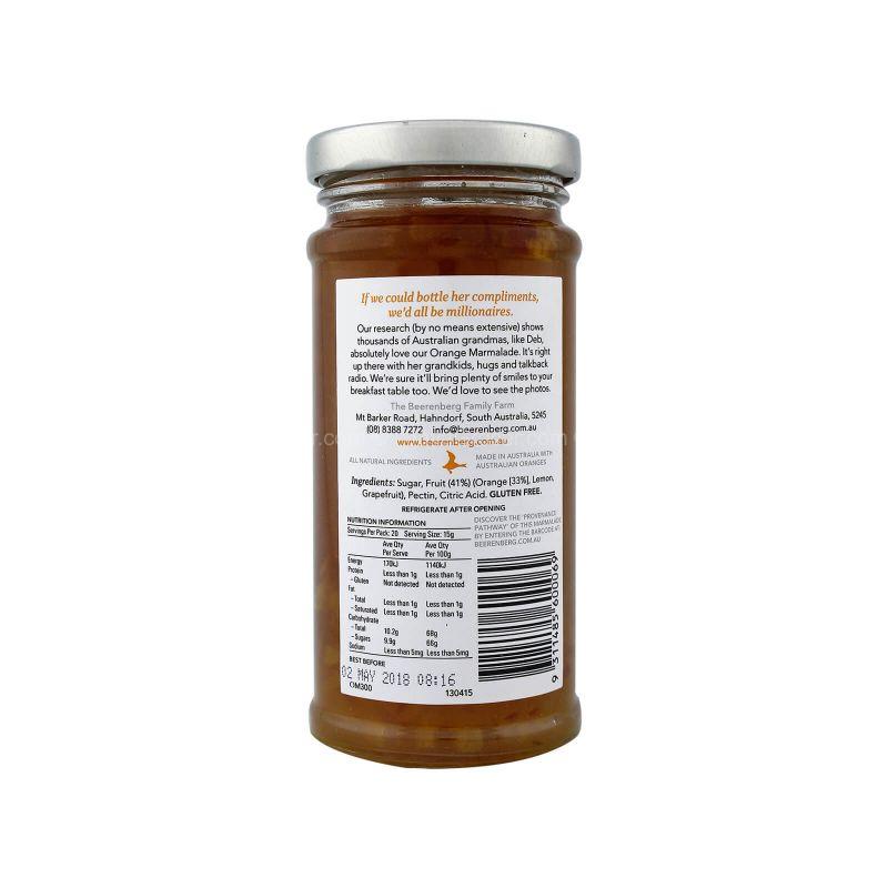 Beerenberg Orange Marmalade 300g