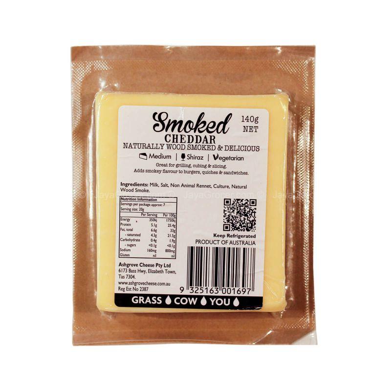 Ashgrove Smoked Cheddar 140g