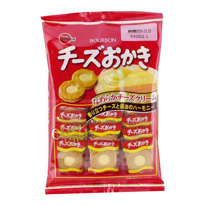 Bourbon Cheese Okaki 22pcs