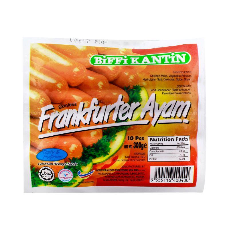 Biffi Kantin Chicken Frankfurter 300g
