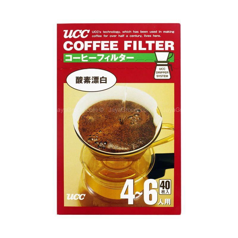 UCC Coffee Filter (4-6 Cups) 40pcs