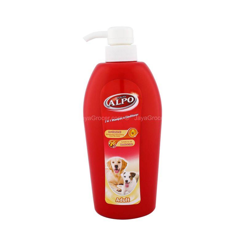 Alpo Adult Dog 2 in 1 Shampoo and Conditioner 600ml