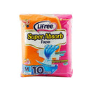 Lifree Super Absorb Tape Adult Diapers M Size 10pcs