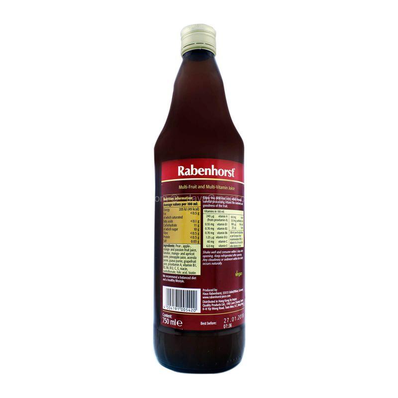 Rabenhorst 11 Plus 11 Fruit Juice 750ml