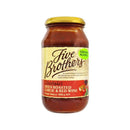Five Brothers Chrisptophe's Oven Roasted Garlic and Red Wine Pasta Sauce 500g