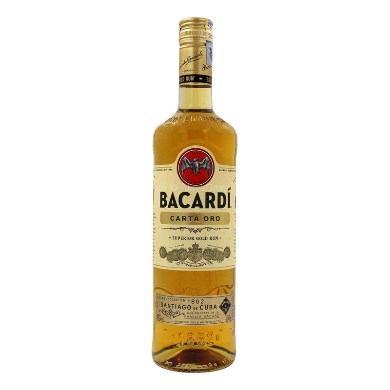 Bacardi Carta Oro 750ml