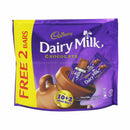 Cadbury Dairy Milk Chocolate Bar 15g x 10pcs