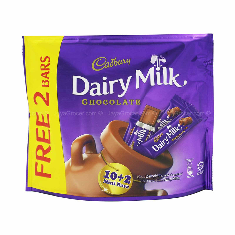 Cadbury Dairy Milk Chocolate Bar 15g x 10pcs