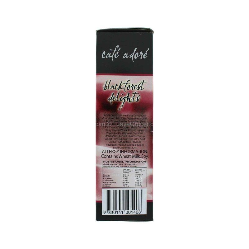 Café Adore Black Forest Shortbread Delights 170g