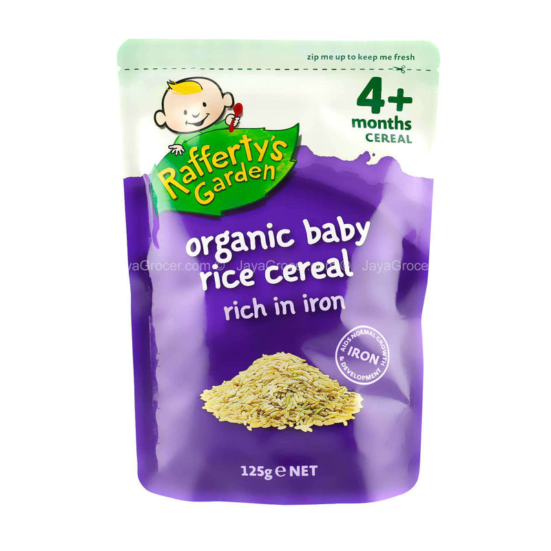 Rafferty’s Garden Organic Baby Rice Cereal 125g