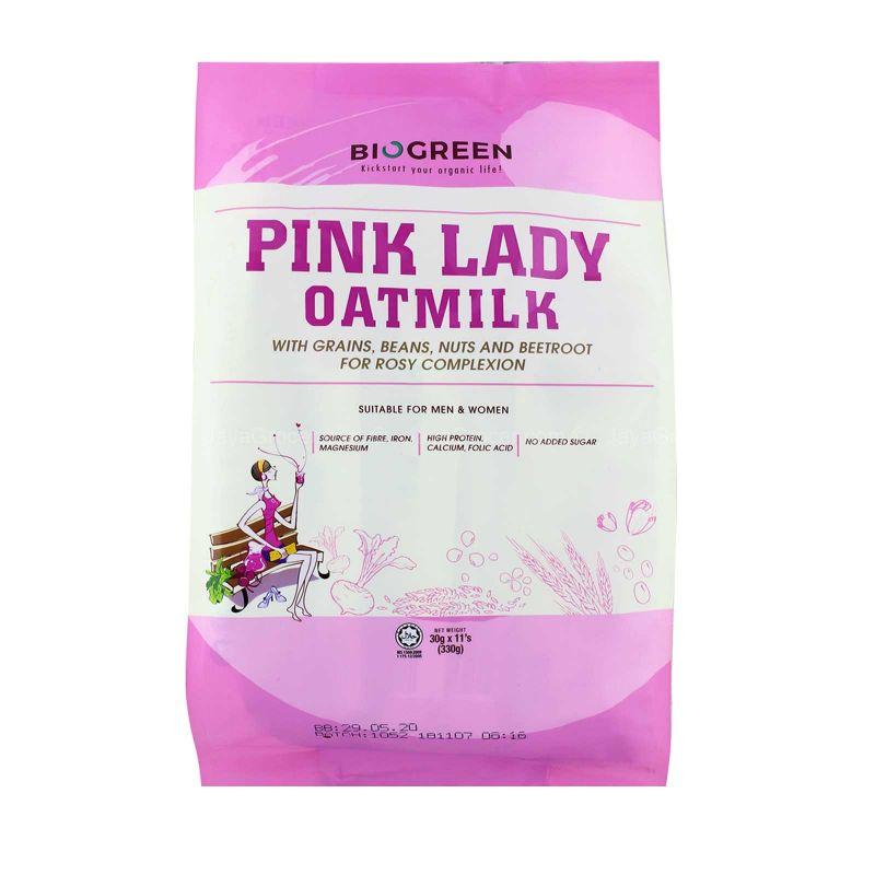 Biogreen Pink Lady Oatmilk Drink Mix 30g x 11sachets