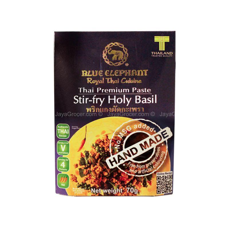 Blue Elephant Thai Premium Stir-Fry Holy Basil Paste 70g