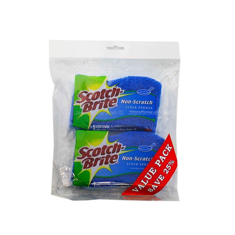 Scotch-Brite Non-Scratch Scrub Sponge Twinpack