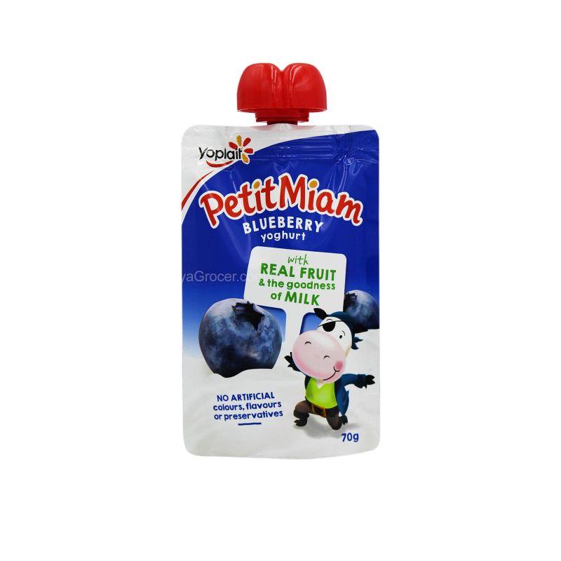 Yoplait Petit Miam Blueberry Yoghurt 70g