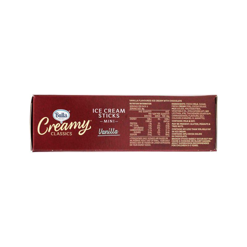 Bulla Creamy Classics Mini Vanilla Ice Cream Sticks 400ml